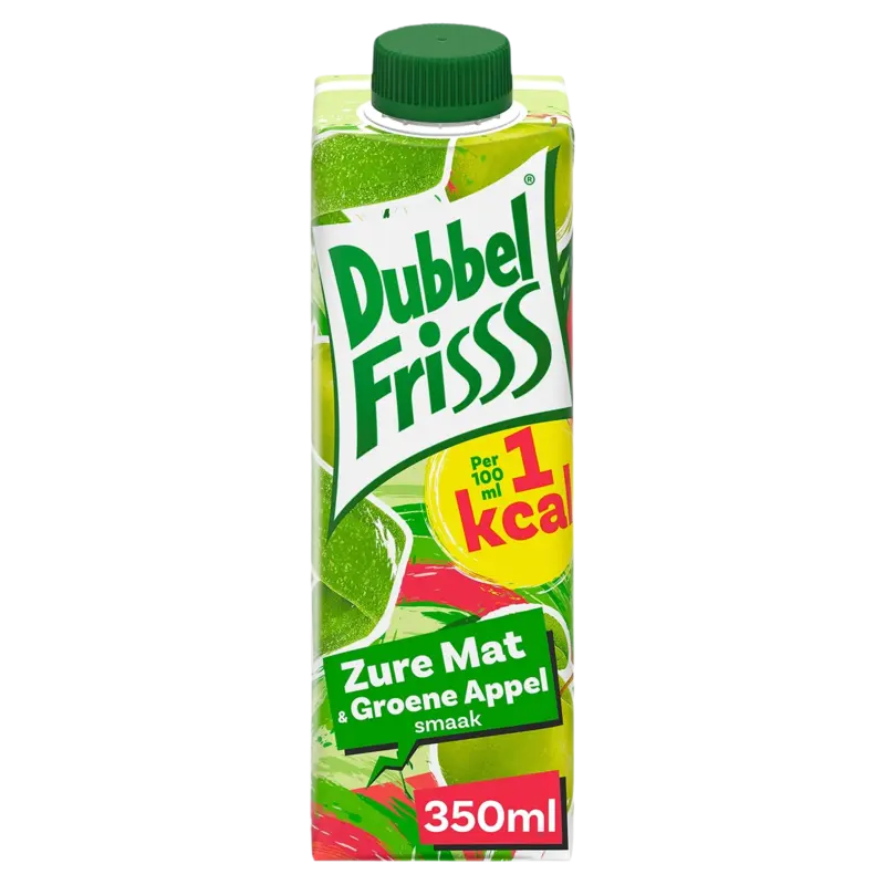 DubbelFrisss 1kcal bubblegum & blauwe bes smaak