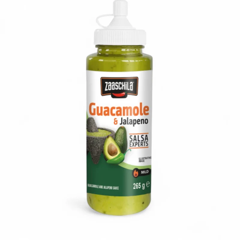 Zaaschila Creamy Sauce - Guacamole & Jalapeno 265gm