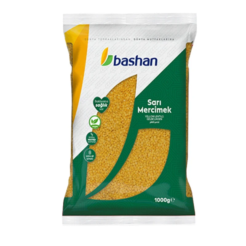 Bashan Yellow Lentils 1kg