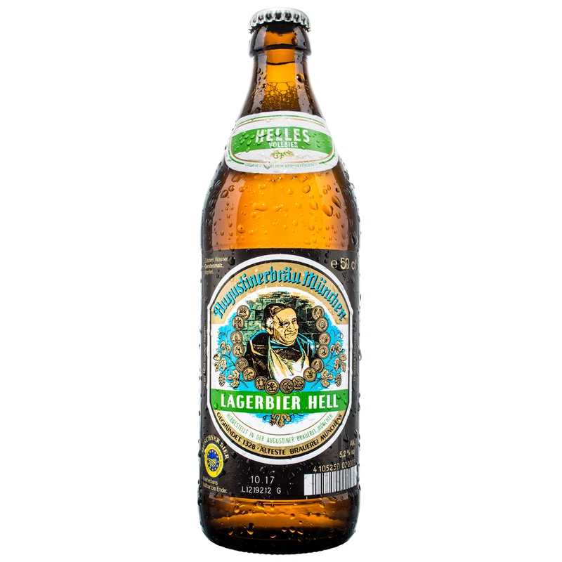 Augustinerbräu München Lagerbier Hell (5.2% alc) 500ml (Only Berlin Delivery)
