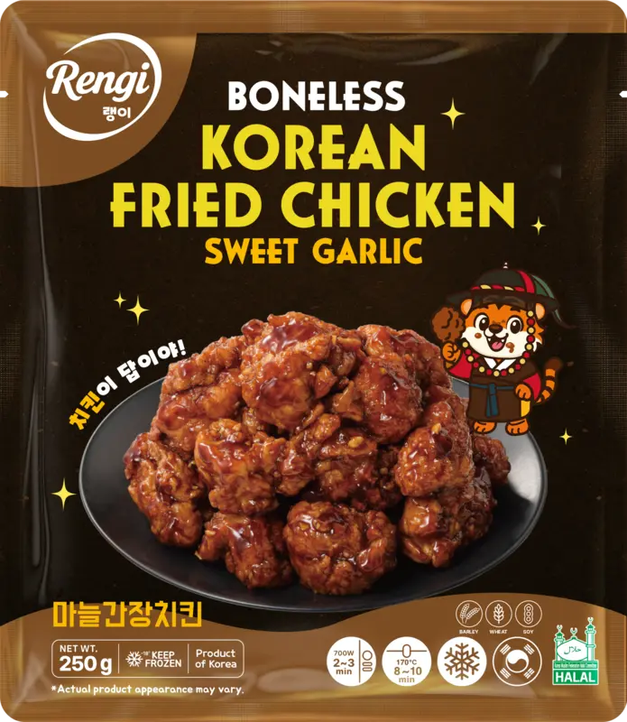 Rengi Korean fried chicken sweet garlic