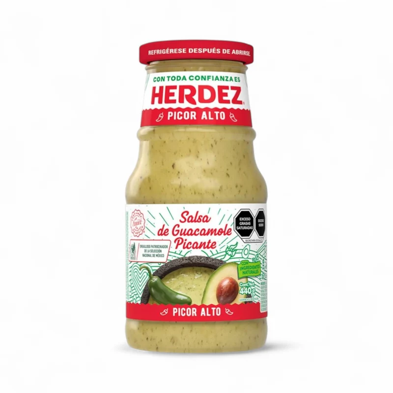 Herdez Salsa De Guacamole (Picante) 440gm