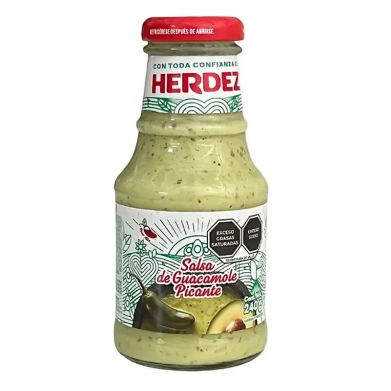 Herdez Salsa De Guacamole (Picante) 240gm