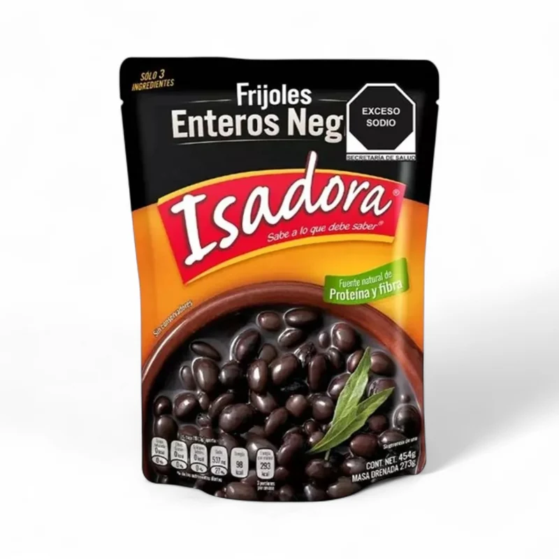 Isadora Frijoles - Negros Enteros (Pouch) 454gm