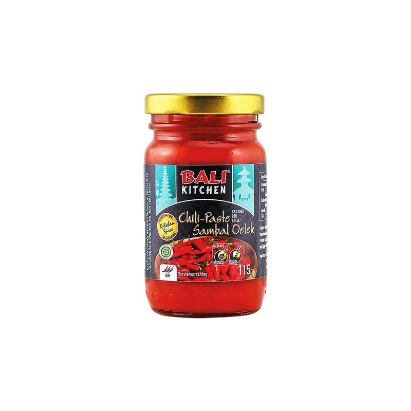 Bali Kitchen Sambal Oelek 115gm
