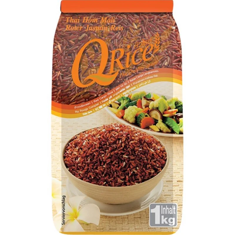 Q-Rice Red Jasmine Rice 1kg