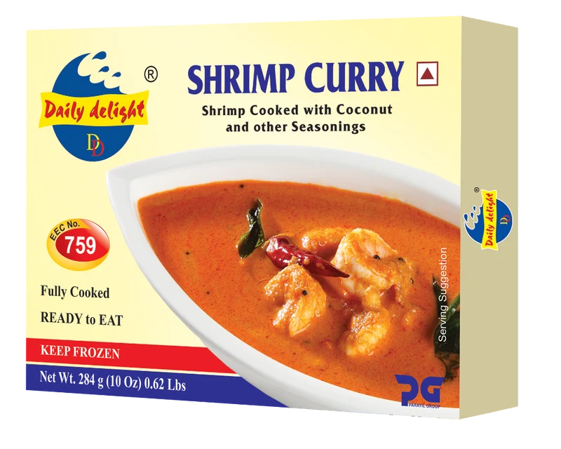Frozen Daily Delight - Shrimp Curry 282gm (Only Berlin Delivery)