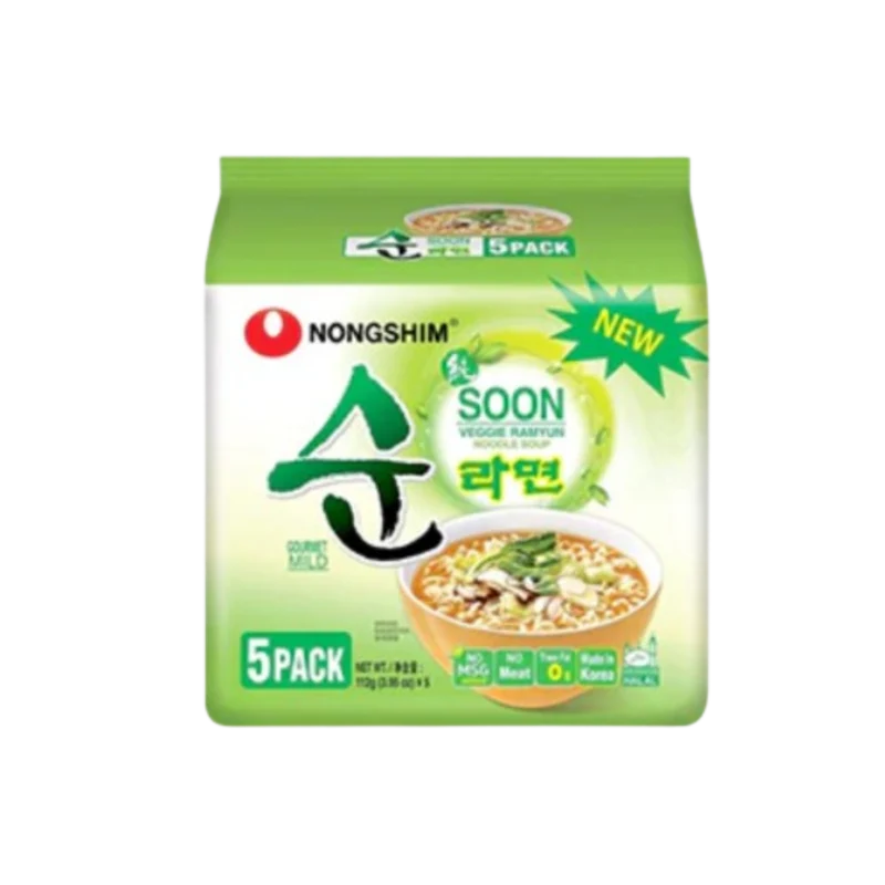 Nongshim Instant Noodles - Veggie Soon Ramyun 560gm