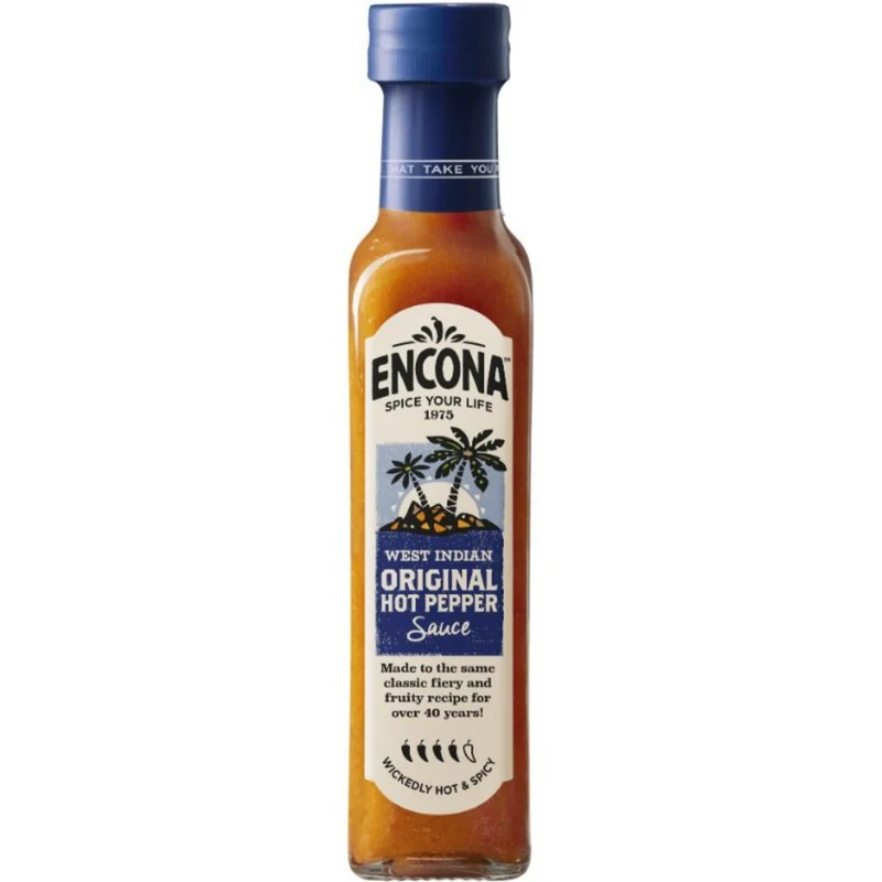 Encona WI Hot Pepper Sauce - Original 142ml