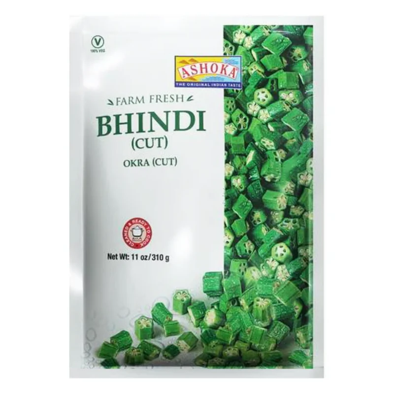 Frozen Ashoka Farm Fresh Okra (Cut) 310gm - Only Berlin Delivery