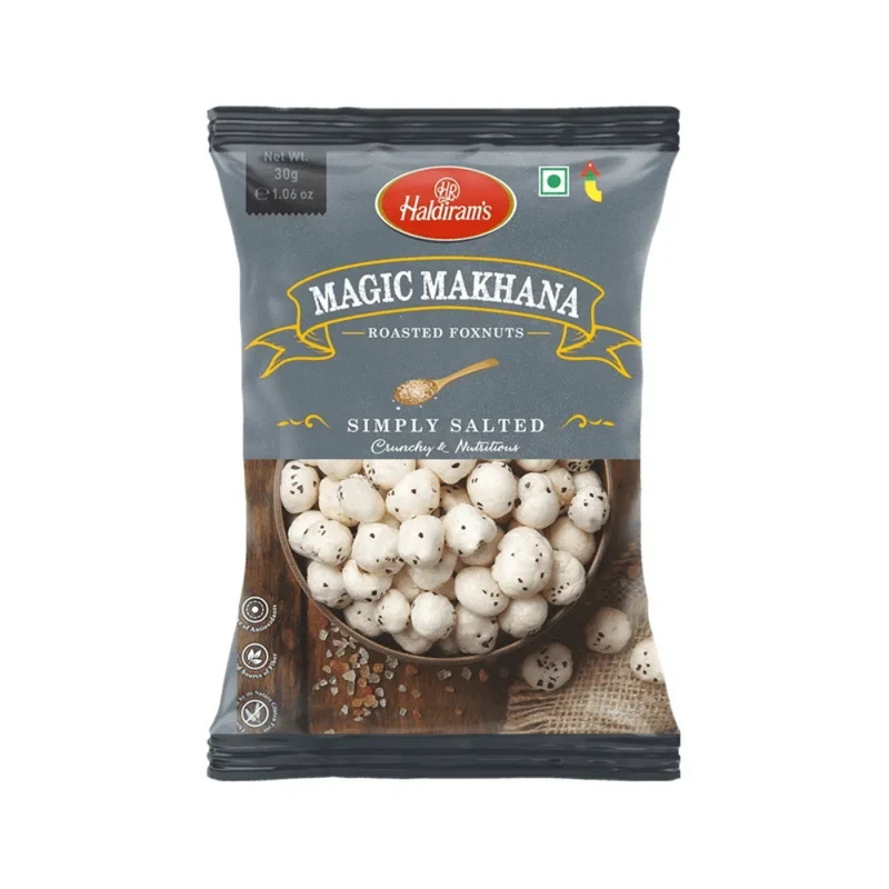 Haldiram's Makhana - Simply Salted 30gm