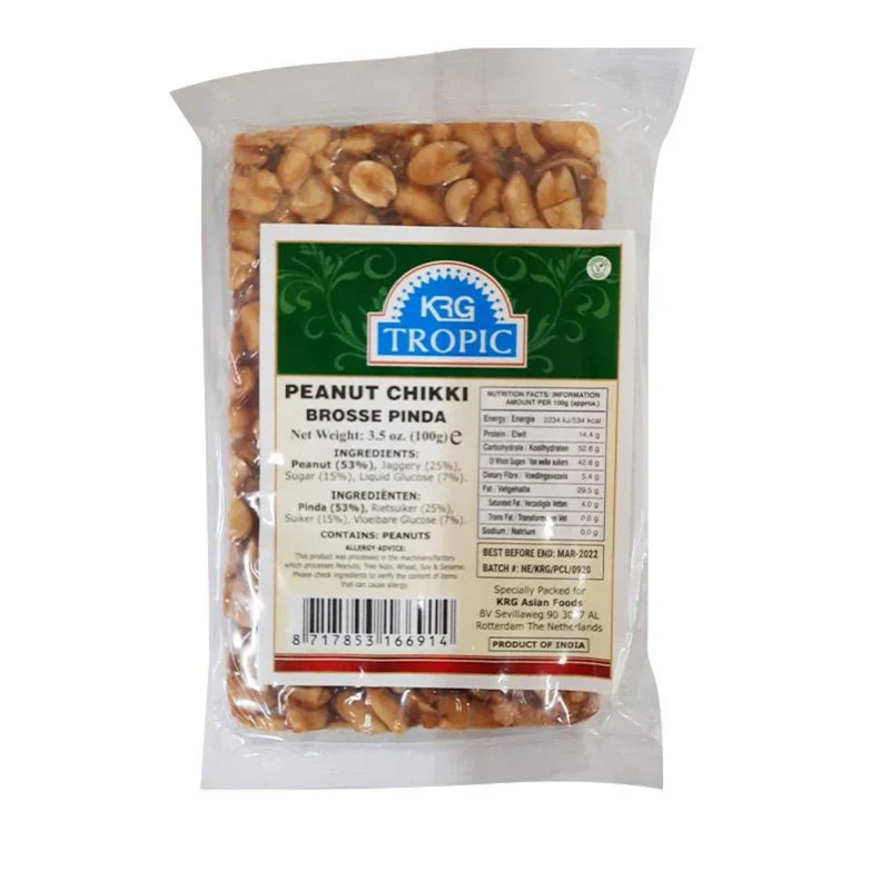 KRG Tropic Gajak Mumra Chikki 100gm