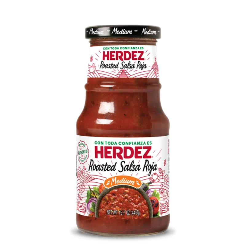 Herdez Roasted Salsa Roja (Medium) 445gm