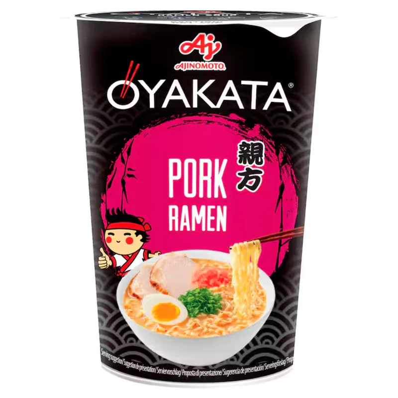 Oyakata Cup Noodles - Pork Ramen 62gm (BBE: 12.2025)