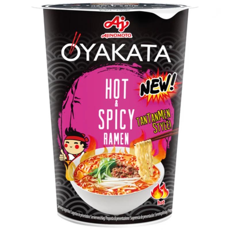Oyakata Cup Noodles - Hot & Spicy Ramen 63gm (BBE: 09.2025)