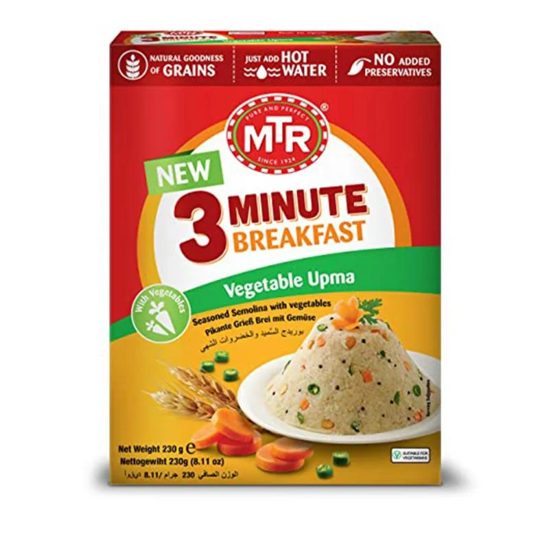 MTR 3-Minute Breakfast - Vegetable Upma 230gm