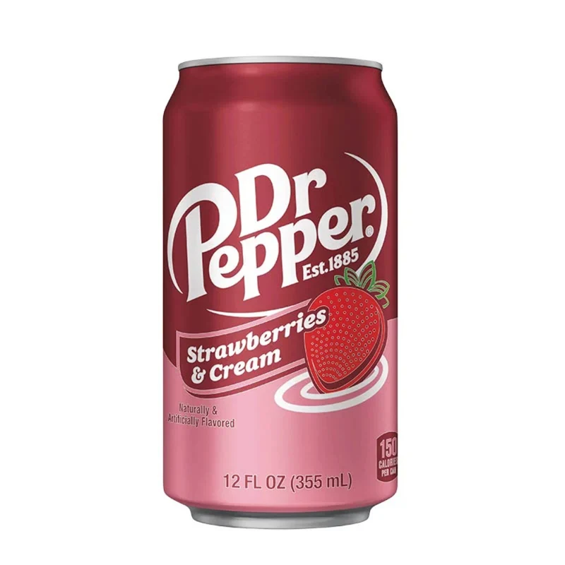 Dr Pepper - Strawberry & Cream 355ml