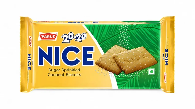 Parle 20 - 20 Nice Biscuits 75gm