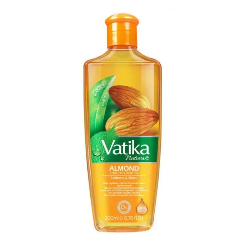 Vatika Naturals Enriched Hair Oil - Almond 200ml