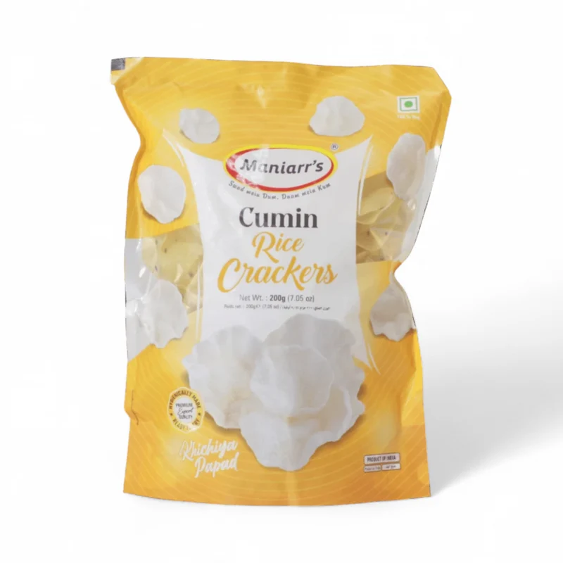 Maniarr's Rice Cracker - Cumin 200gm