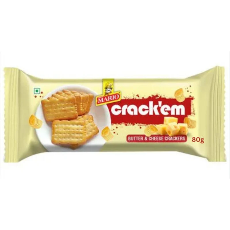 Mario Crack'em - Butter & Cheese Cracker 80gm