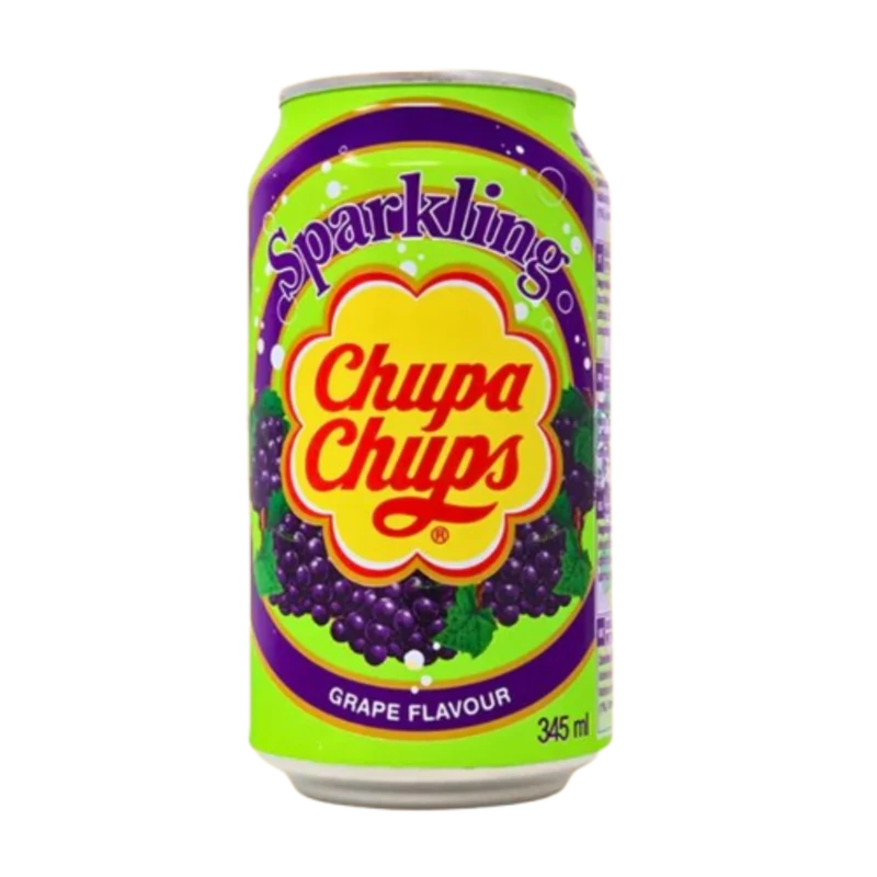 Chupa Chups Sparkling Drink - Grape 345ml