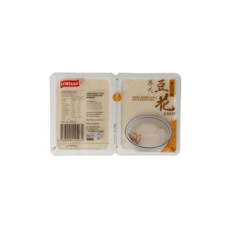 Fortune Hong Kong Style Tofu - Soya Beancurd (Almond) 300gm