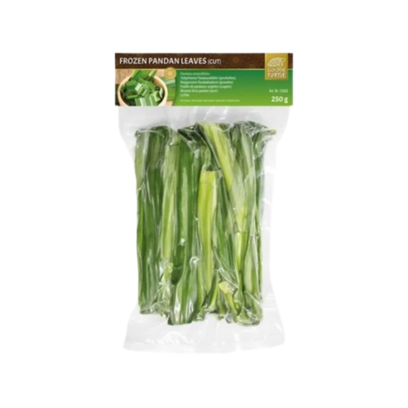 Frozen Golden Turtle Pandan Leaves 250gm - Only Berlin Delivery