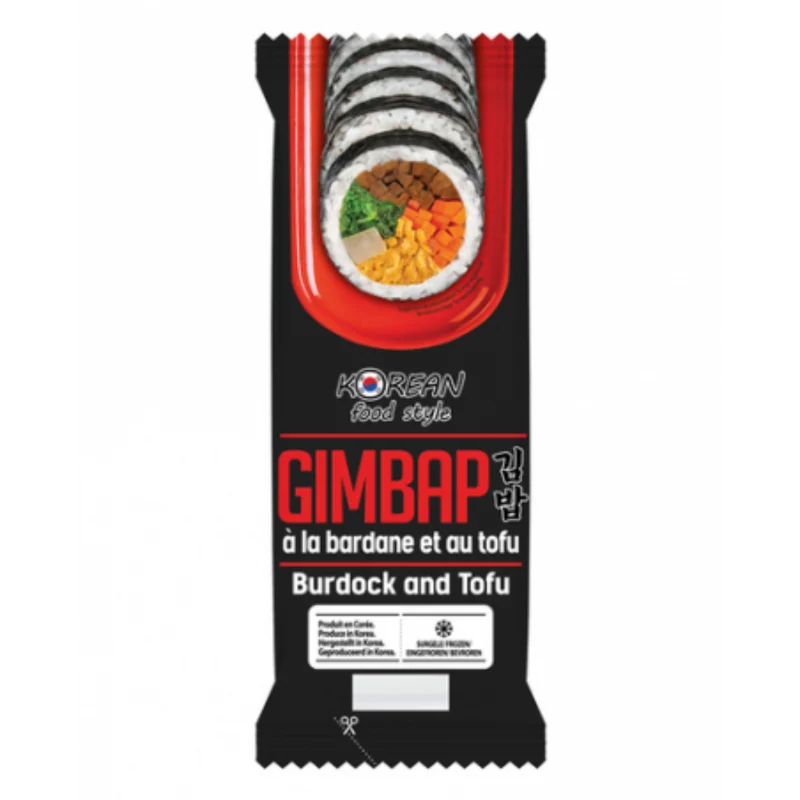 Frozen Korean Food Style Gimbap - Burdock & Tofu 230gm