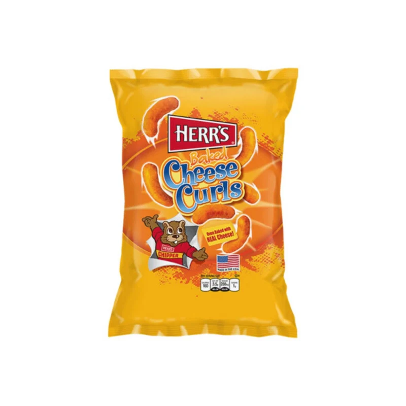 Herr's Baked Cheese Curls 113gm