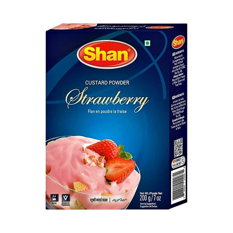 Shan Custard Powder - Strawberry 200gm