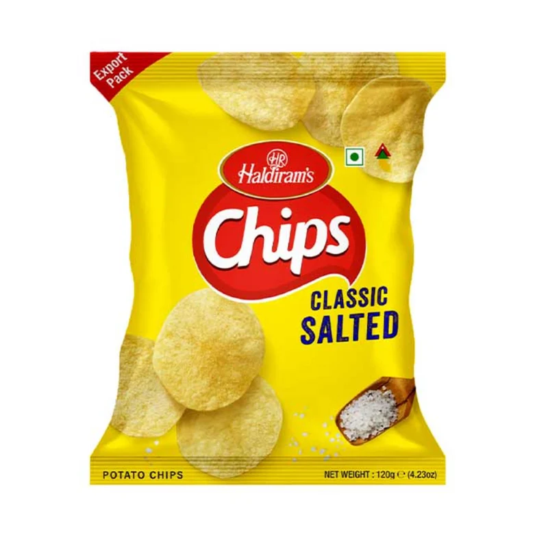 Haldiram's Potato Chips - Classic Salted 120gm