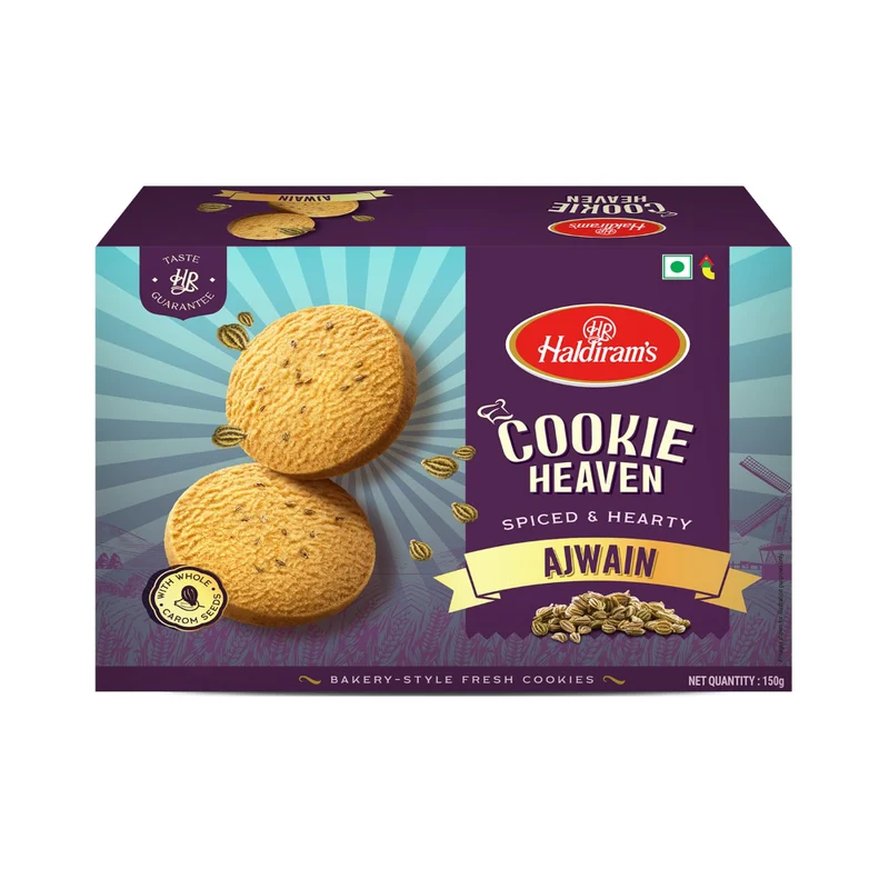 Haldiram's Cookie Heaven - Ajwain 150gm