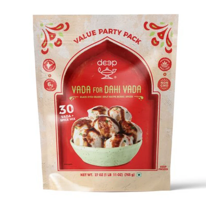 Frozen Deep Vada For Dahi Vada With Spice Mix (30pcs) 765gm - Only Berlin Delivery