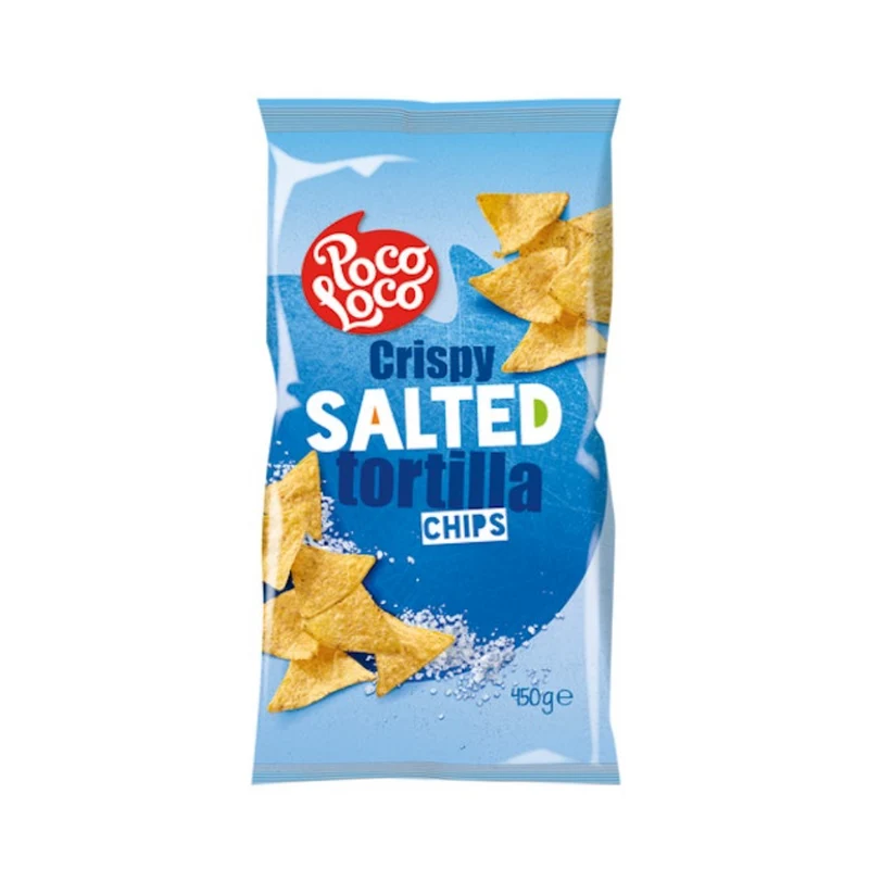 Poco Crispy Tortilla Chips - Salted 450gm
