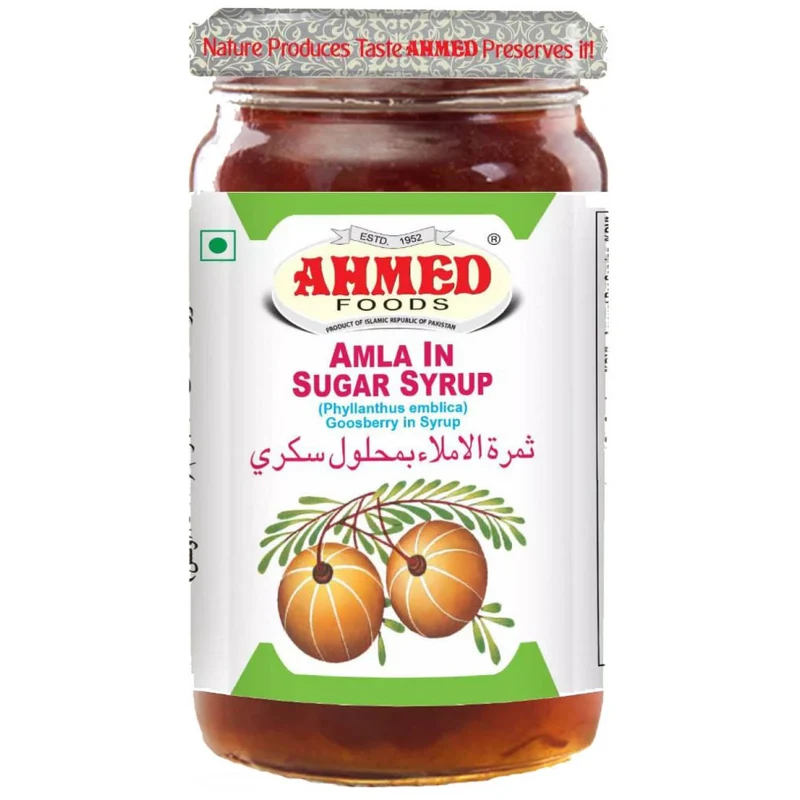 Ahmed Amla In Sugar Syrup 450gm