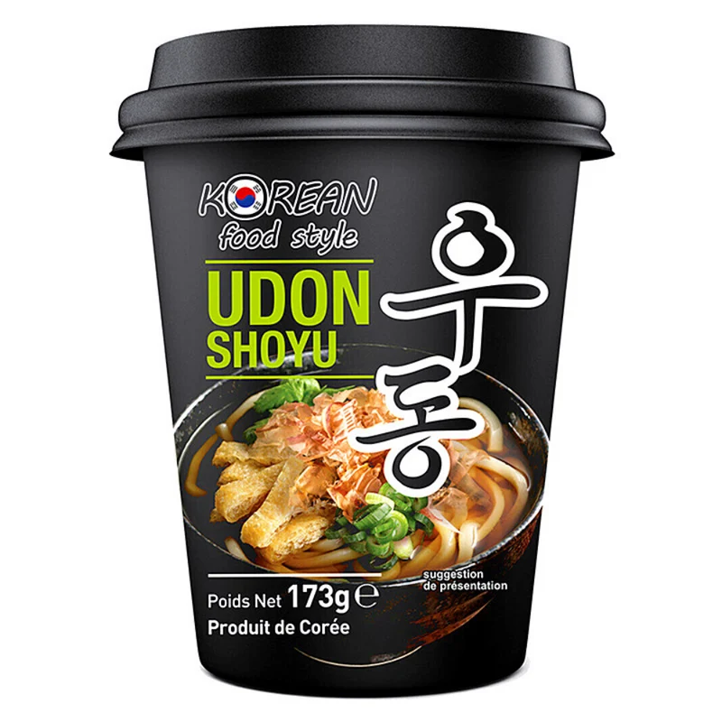 Korean Food Style Udon Cup Noodles - Saveur Shoyu 173gm (BBE: 16.01.2026)