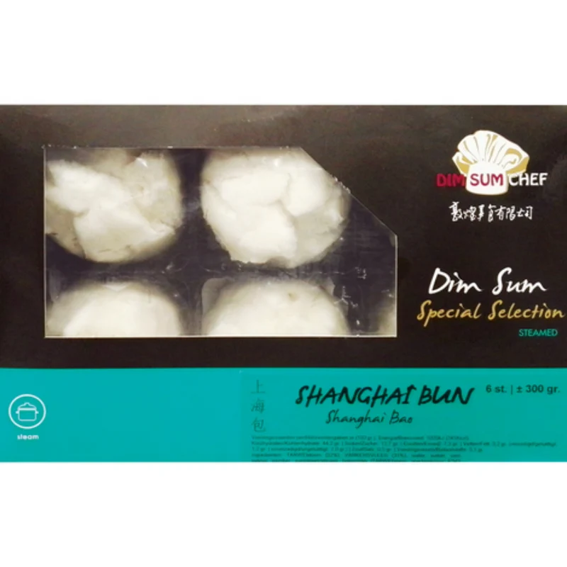 Frozen Dim Sum Chef Special Selection - Shanghai Bao (6pcs) 300gm