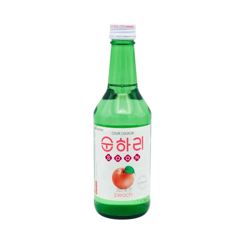 Lotte Soju - Peach (12% alc) 350ml