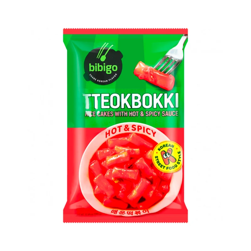 Bibigo Tteobokki - Rice Cakes (Hot & Spicy Sauce) 360gm