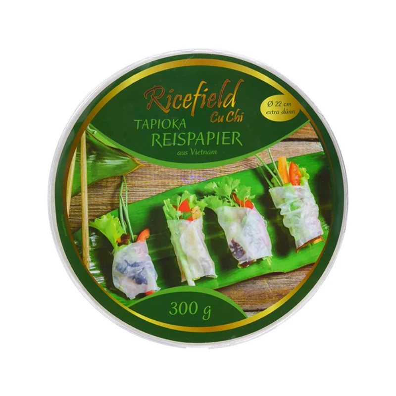Ricefield Tapioca Rice Paper - Round (22cm) 300gm