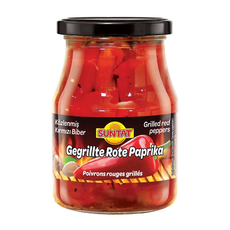 Suntat Grilled Red Peppers 350gm