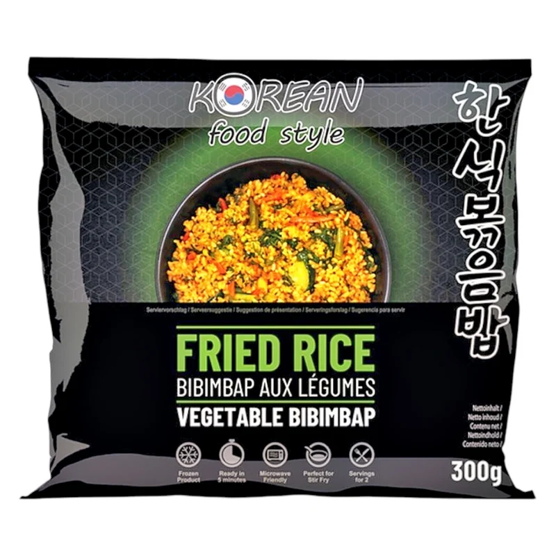 Frozen Korean Food Style Fried Style - Vegetable Bibimbap 300gm (Only Berlin Delivery)