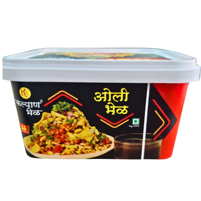 Kalyan Bhel (With Tamarind & Green Chutney Mix) 200gm