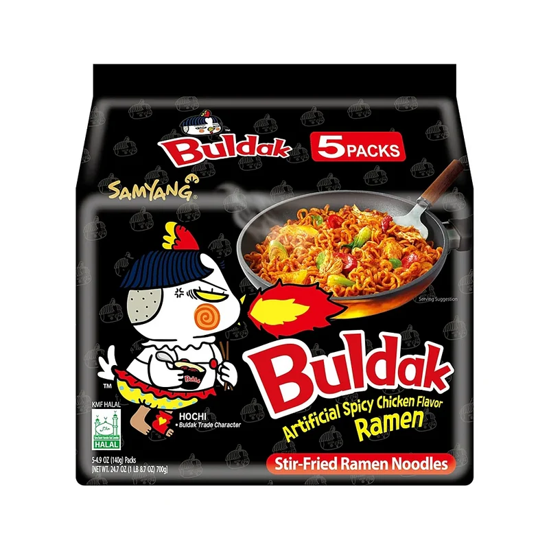 Samyang Buldak Hot Chicken Ramen - Original (5packs) 700gm