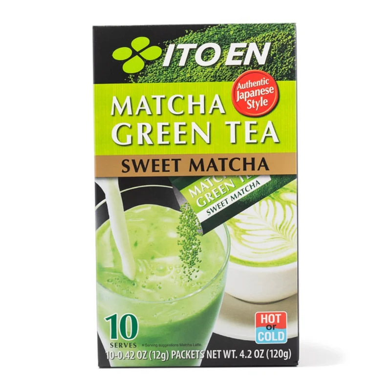 Ito En - Instant Matcha Powder - Sweetened (10 Tea Bags) 120gm
