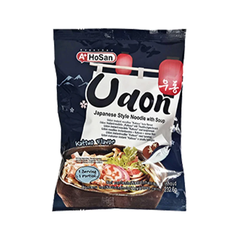 Hosan Udon Noodles With Soup - Katsuo Flavor 232.6gm