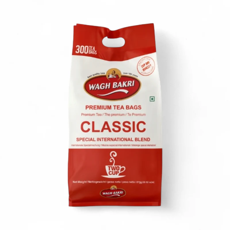 Wagh Bakri Premium Tea - Classic (300 Bags) 870gm