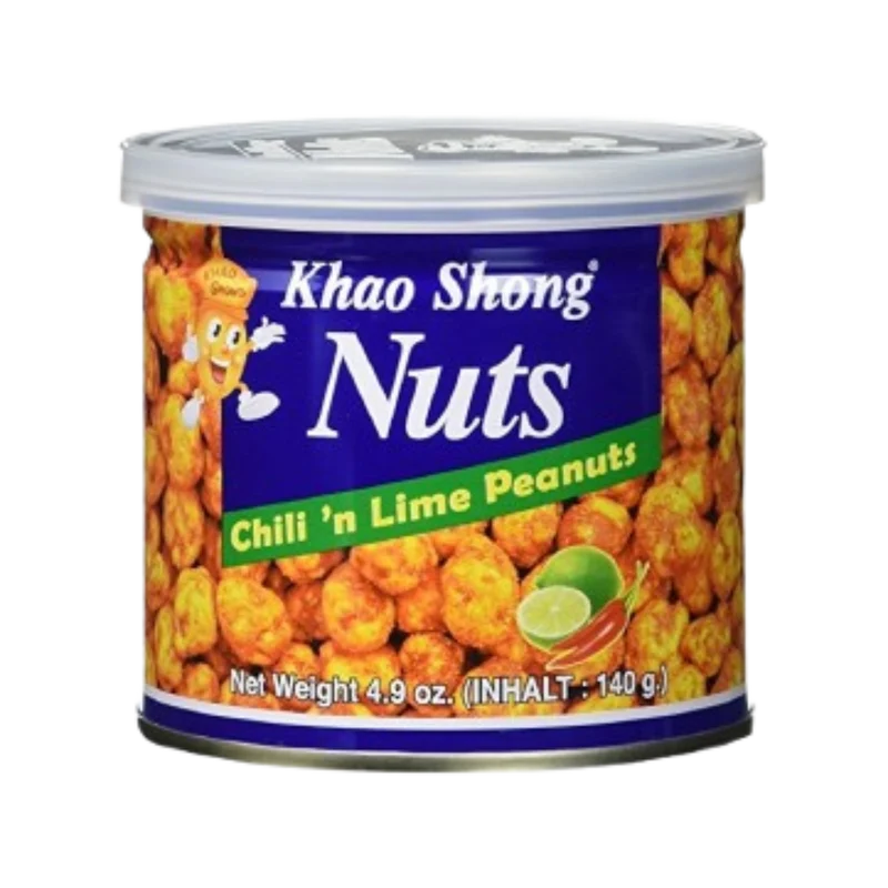 Khao Shong Chili 'n Lime Peanuts 140gm
