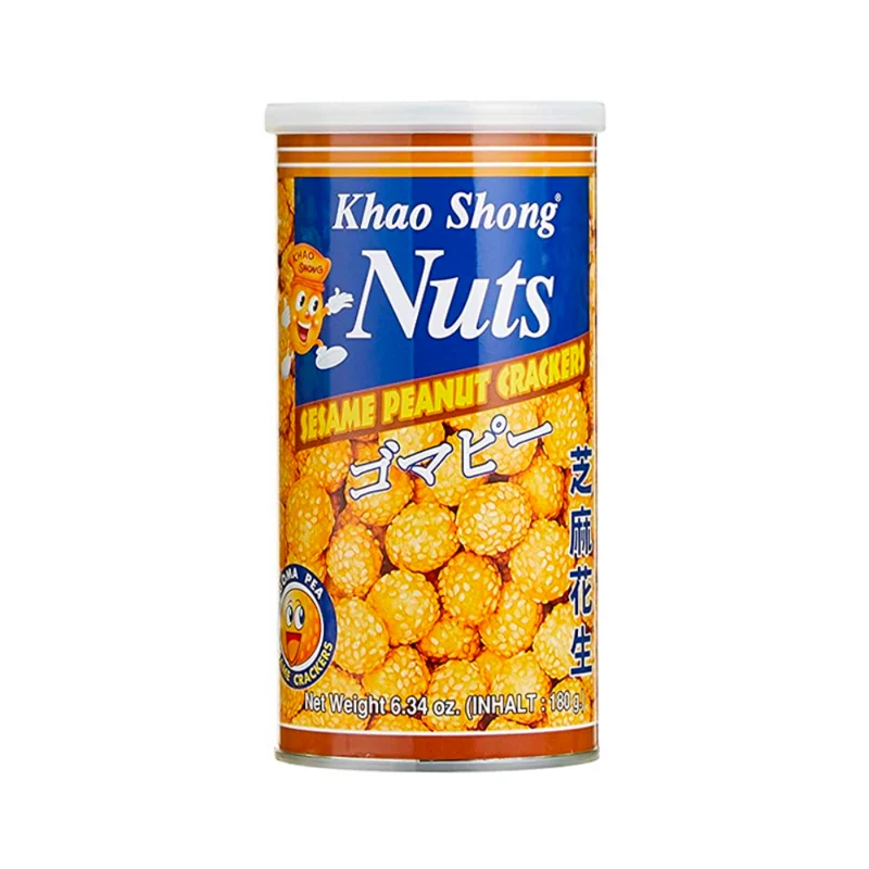 Khao Shong Sesame Peanut Crackers 180gm